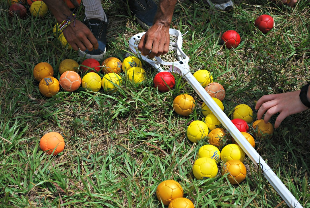 Lacrosse the Nations Using Swax Lax Training Balls