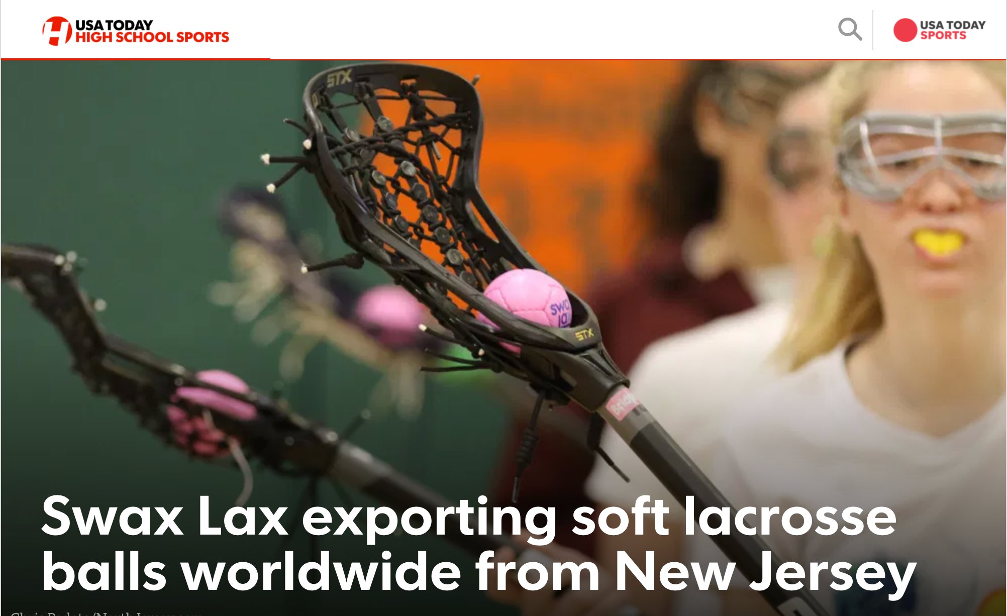 Swax Lax Exporting Soft Lacrosse Balls Worldwide
