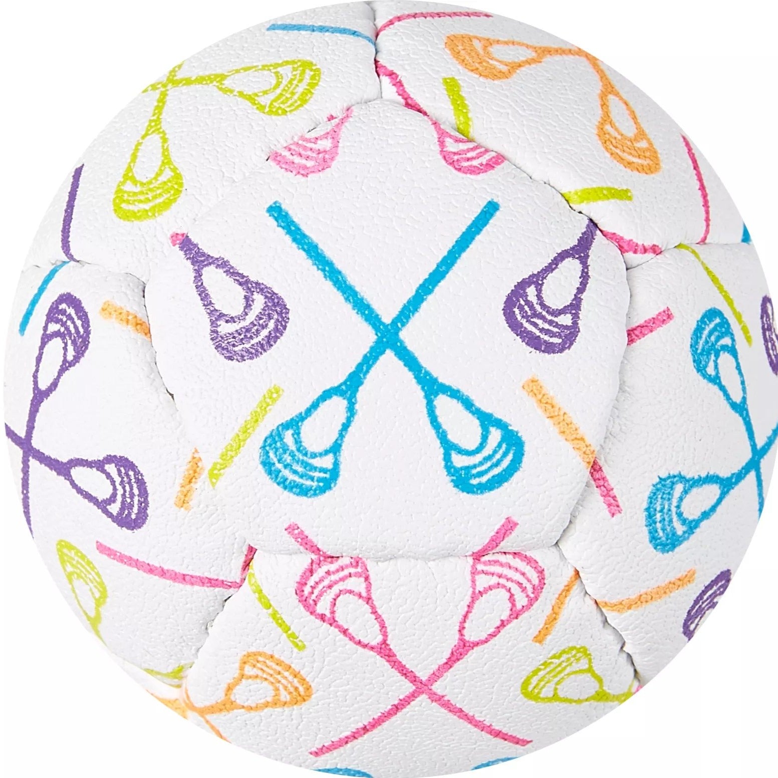 Swax Lax Lacrosse Training Ball - Neon Lax Sticks - Back
