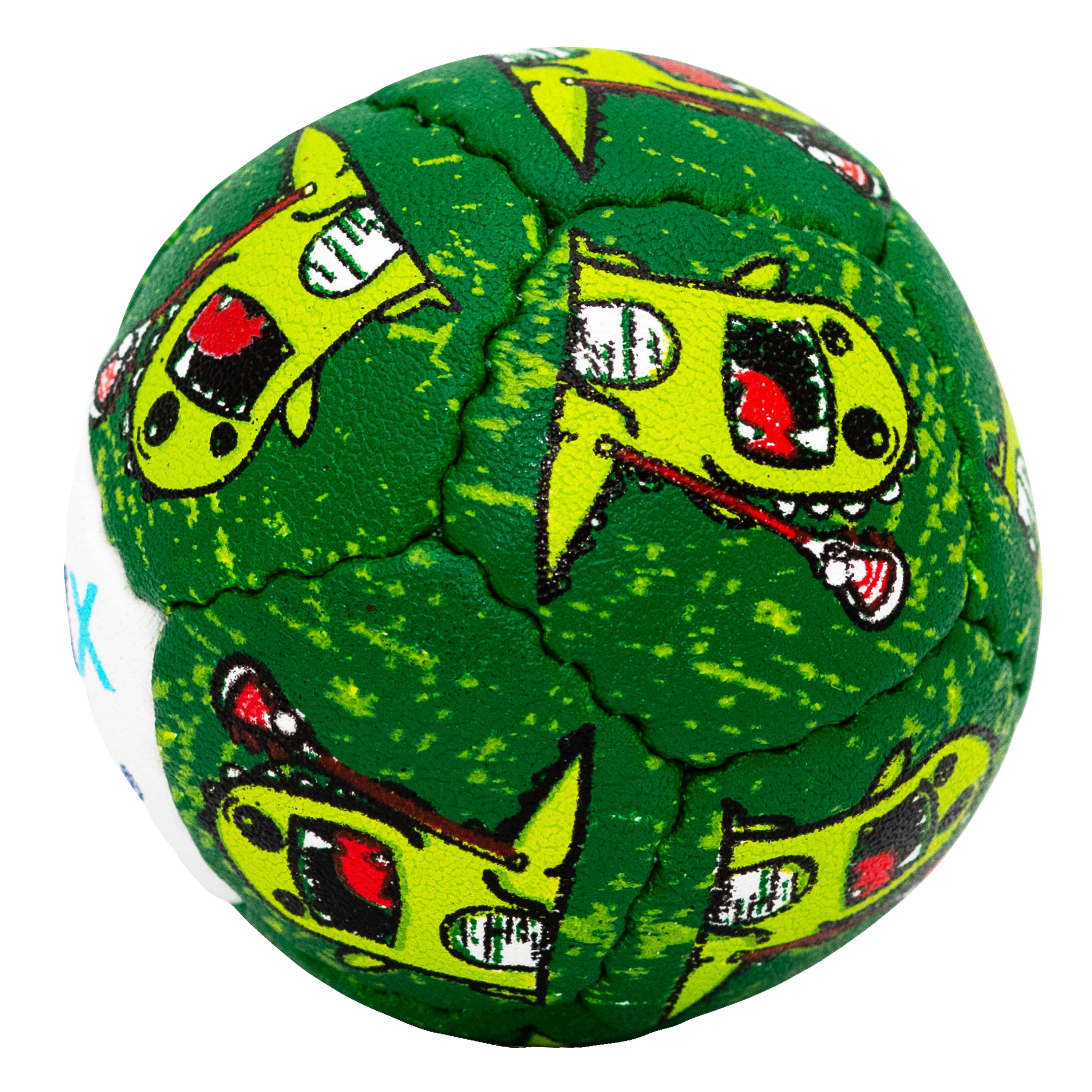 Swax Lax lacrosse training ball - Rawr side view