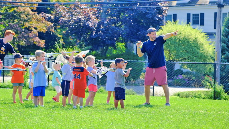Coach Matt Belson, the founder and Chief Scoops Officer of Scoops Lacrosse in Cohasset, Massachusetts
