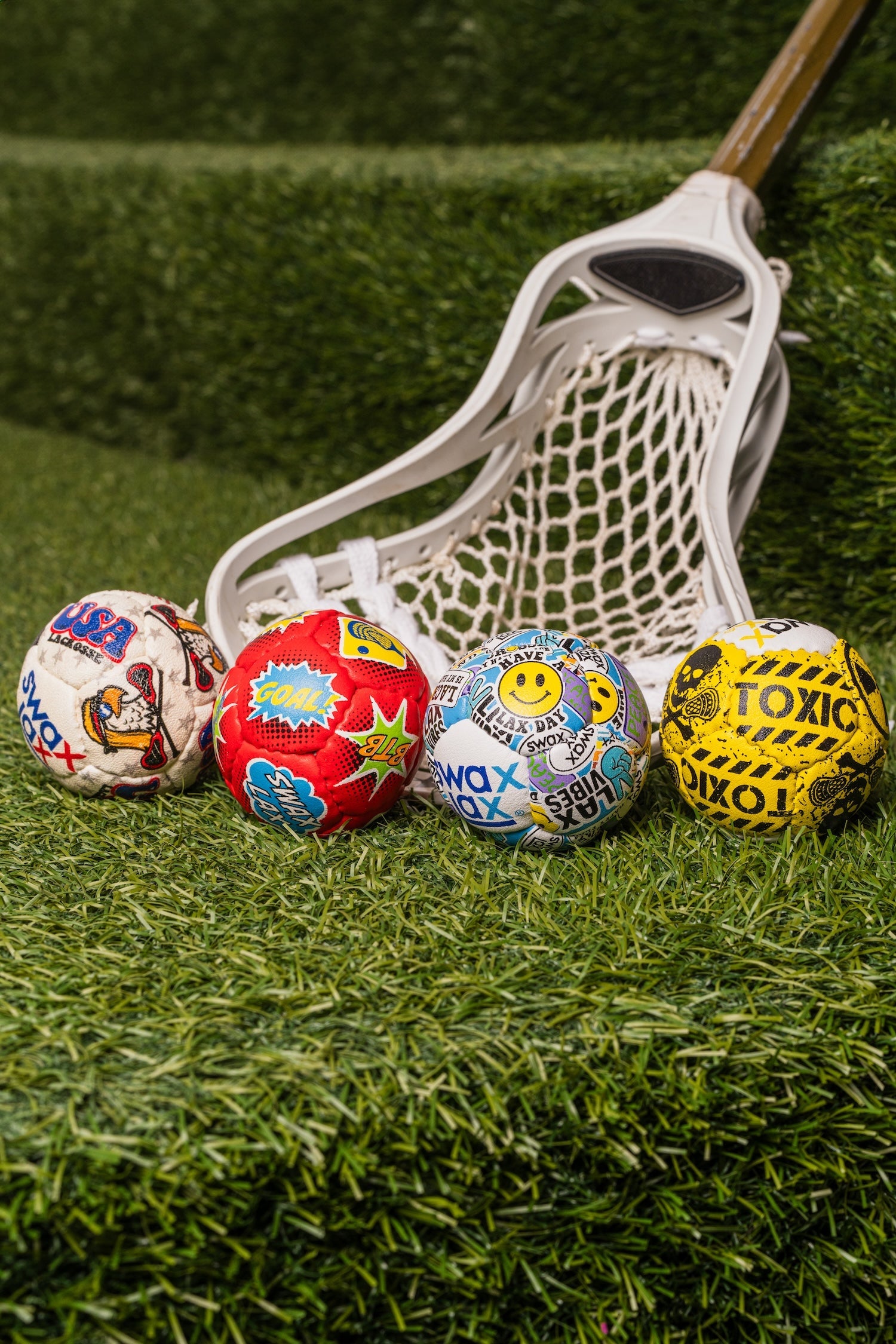 Patented Swax Lax Lacrosse Training Balls | Lacrosse Practice