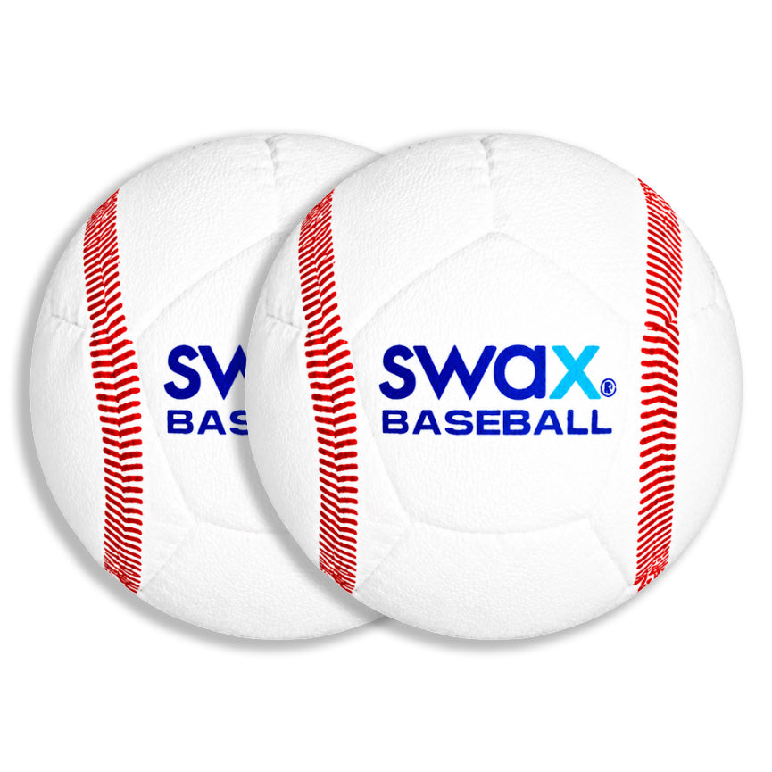 Swax Baseball - White