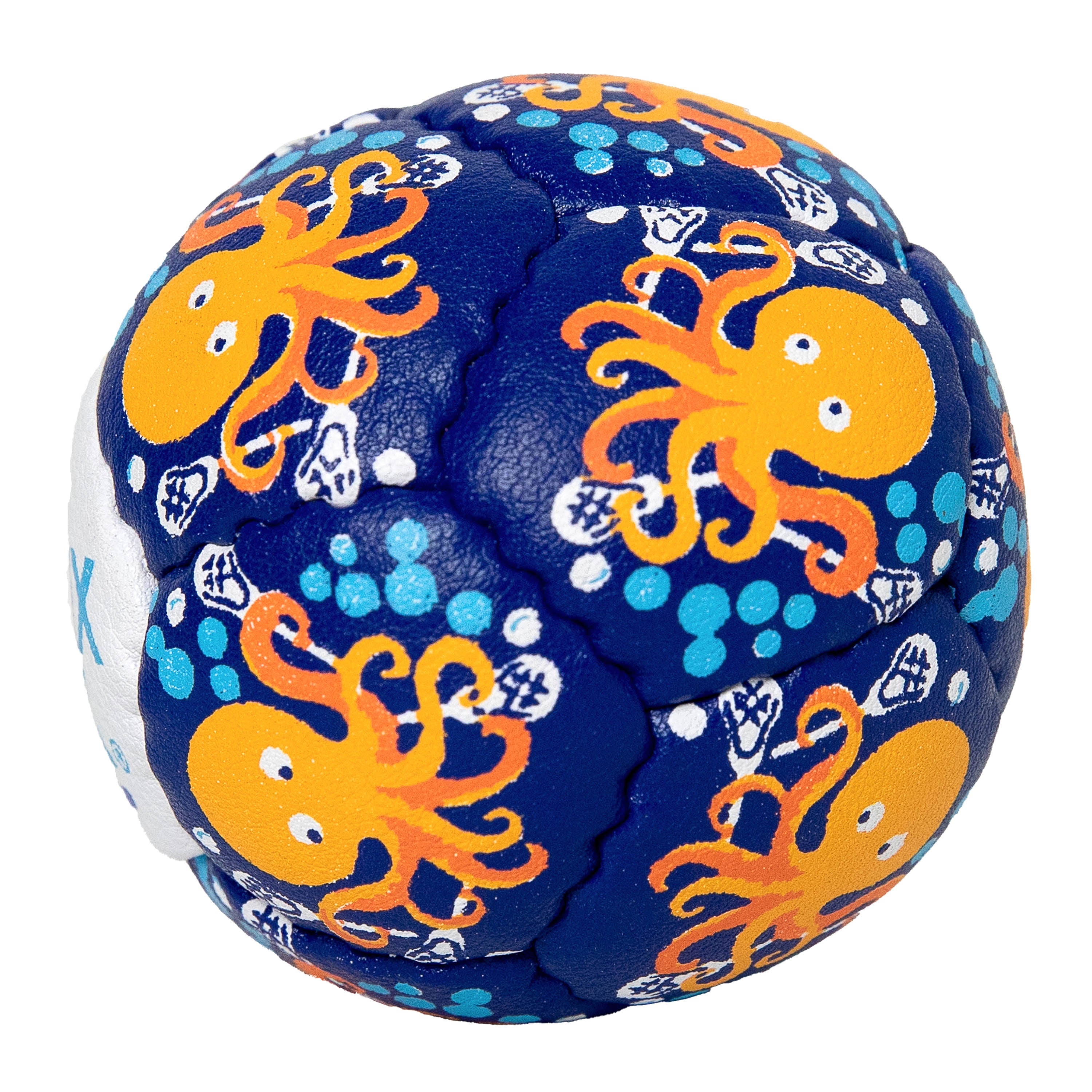 Octopus Swax Lax Lacrosse Practice Ball Pattern Indoor and Outdoor Training - Side View