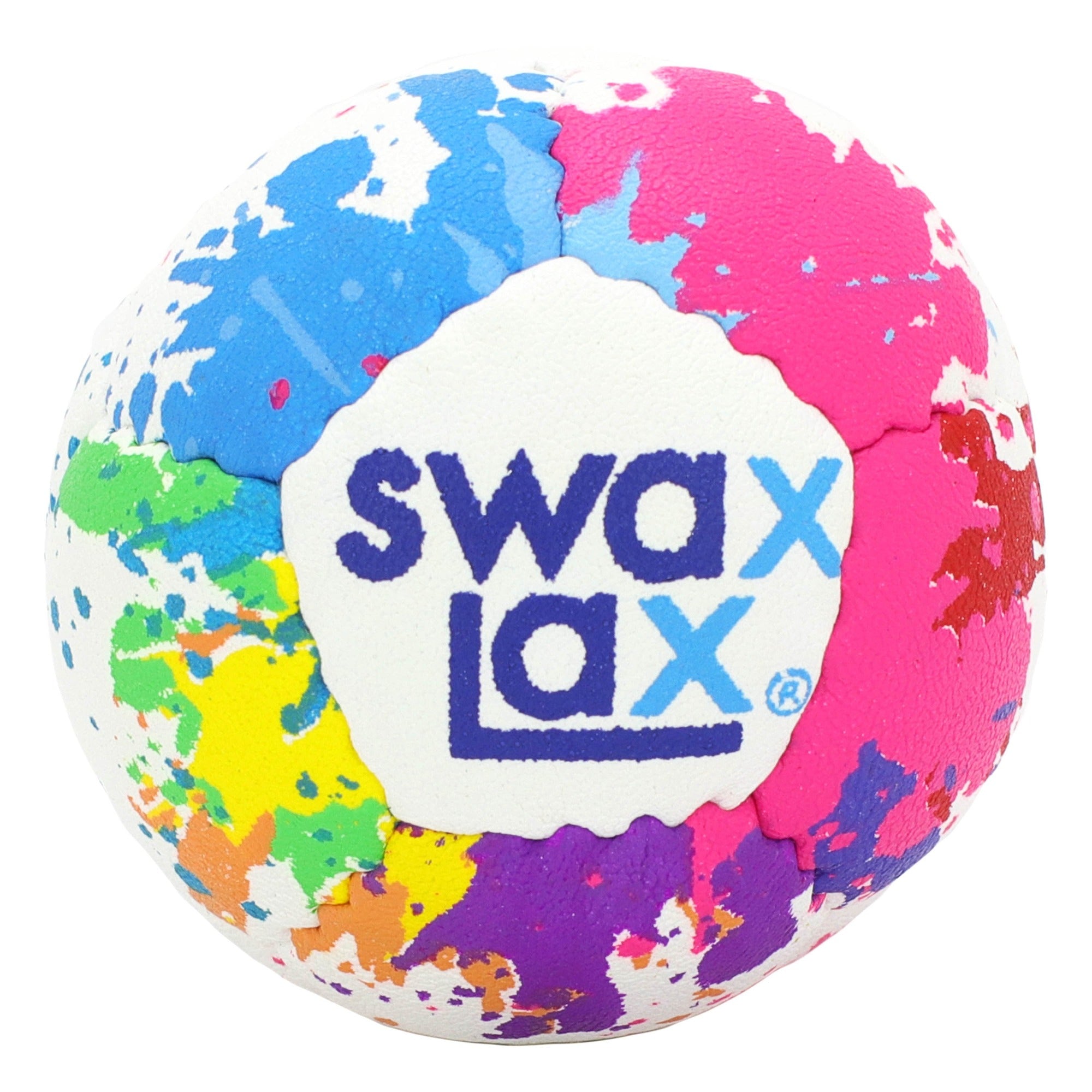 Swax Lax Lacrosse Training Ball - Splatter - Front